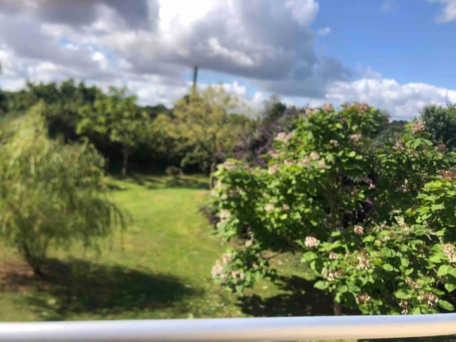 Terrasse, Campagne Et Mer Leilighet Troguery Eksteriør bilde